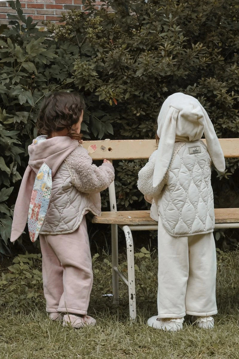 Little Foxx – Noel Quilted Jacket (Pink)