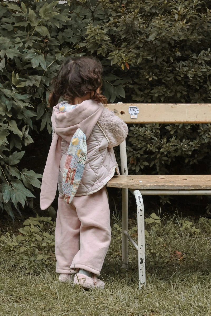 Little Foxx – Noel Quilted Jacket (Pink)