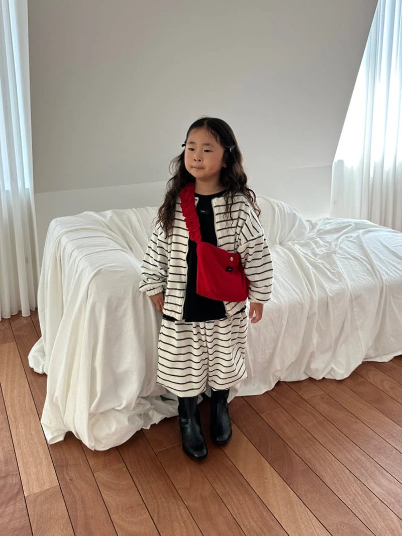 Little Foxx – Stripe Terry Jumper