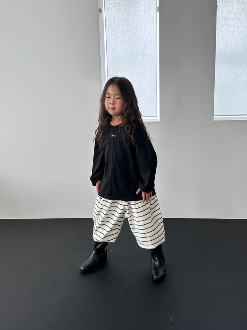 Little Foxx – Stripe Terry Pants