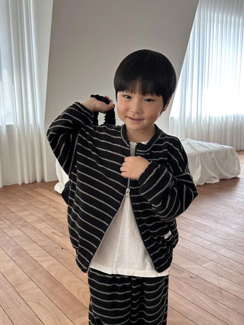 Little Foxx – Stripe Terry Jumper