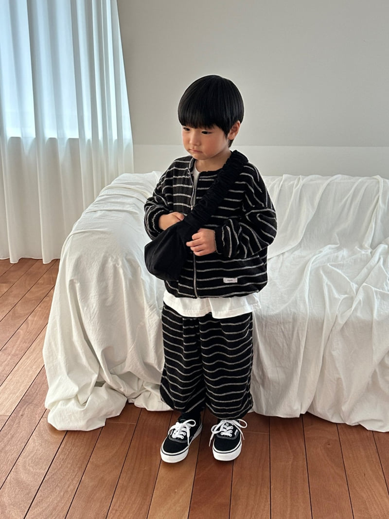 Little Foxx – Stripe Terry Pants