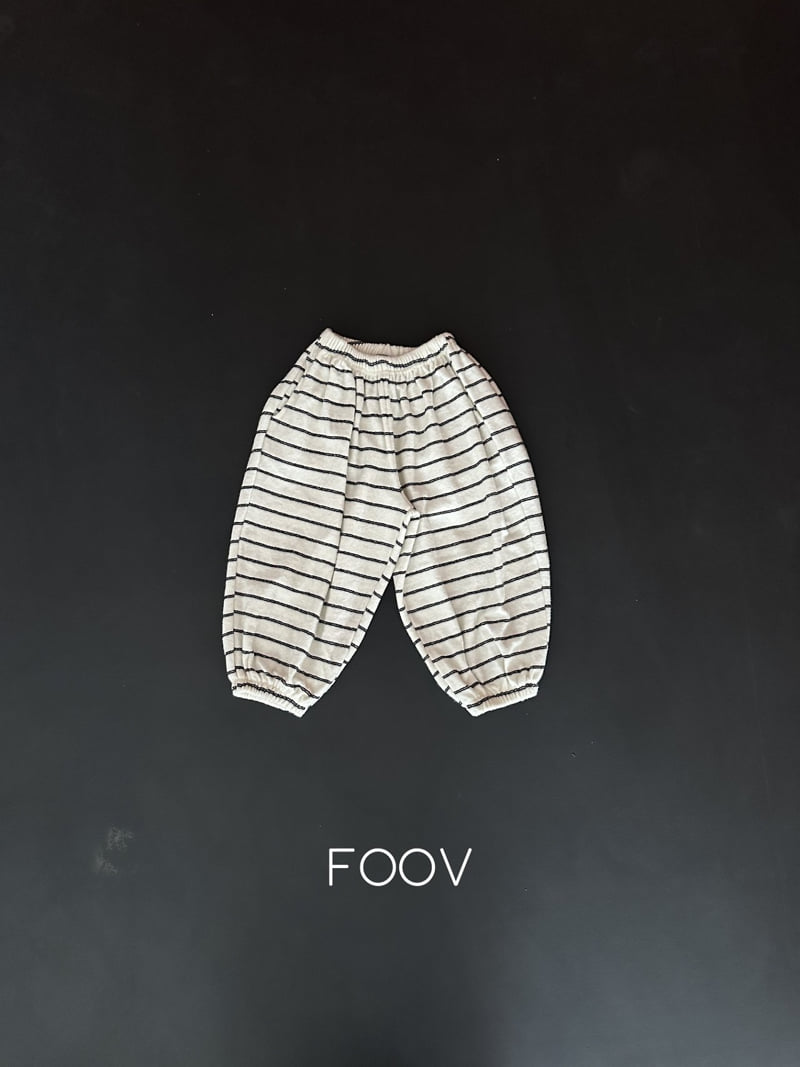 Little Foxx – Stripe Terry Pants
