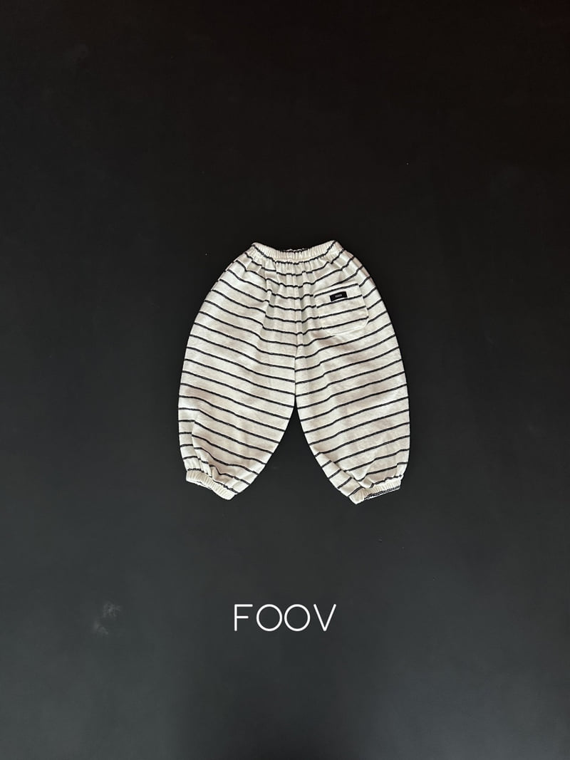 Little Foxx – Stripe Terry Pants
