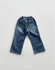 Little Foxx – Slit Flare Denim Pants