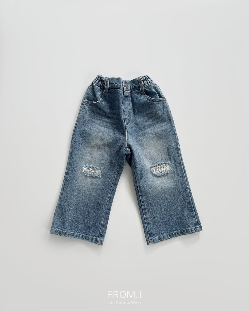 Little Foxx – Damage Denim Pants
