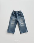 Little Foxx – Damage Denim Pants