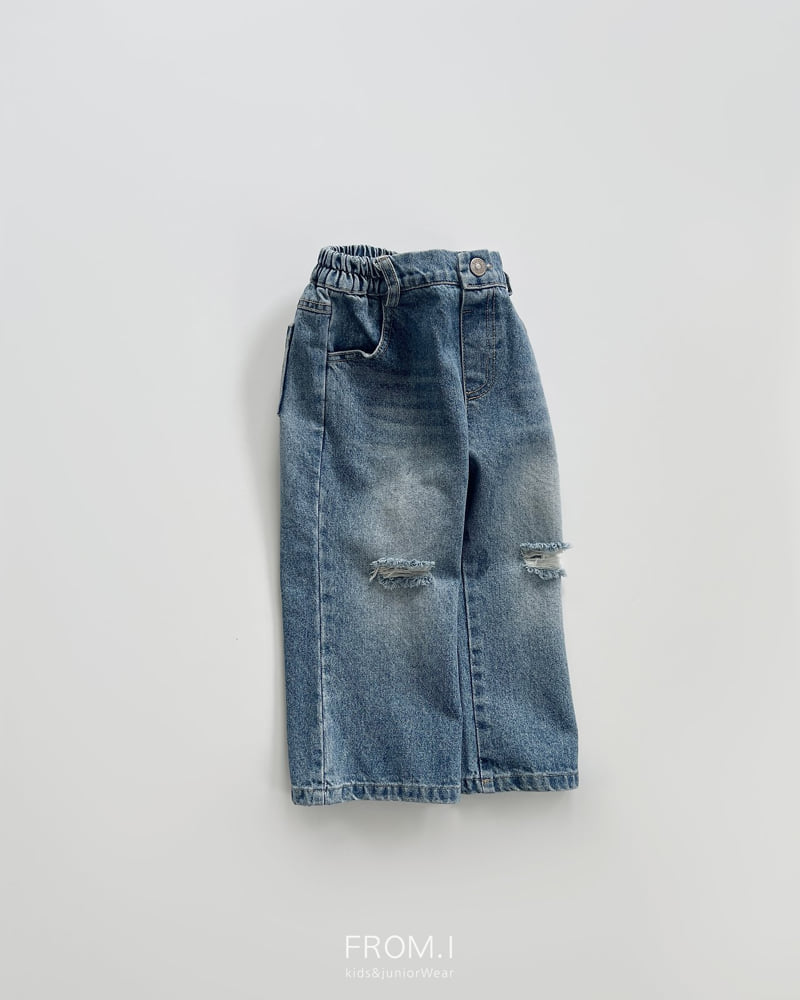 Little Foxx – Damage Denim Pants