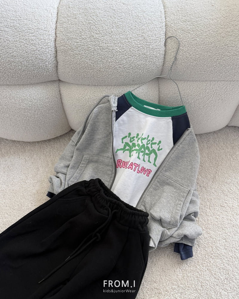 Little Foxx – Run Raglan Tee