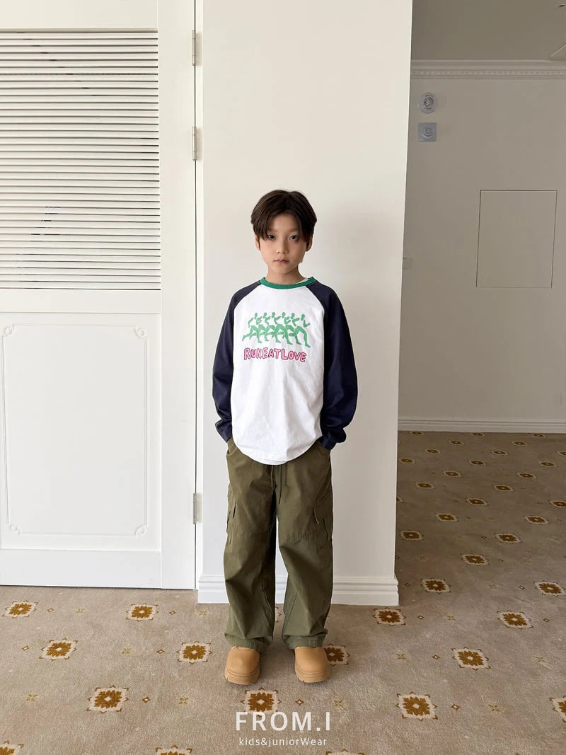 Little Foxx – Run Raglan Tee