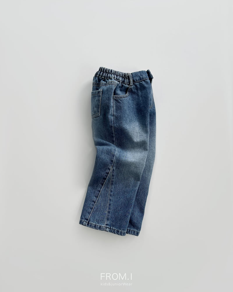 Little Foxx – Slit Flare Denim Pants