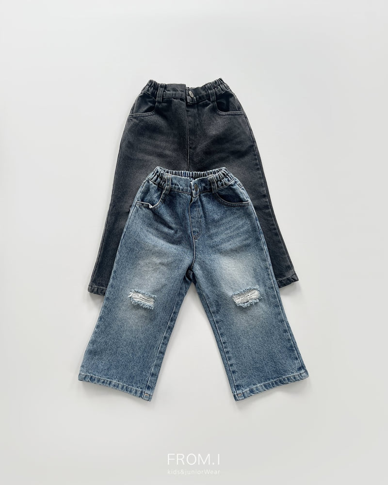 Little Foxx – Damage Denim Pants