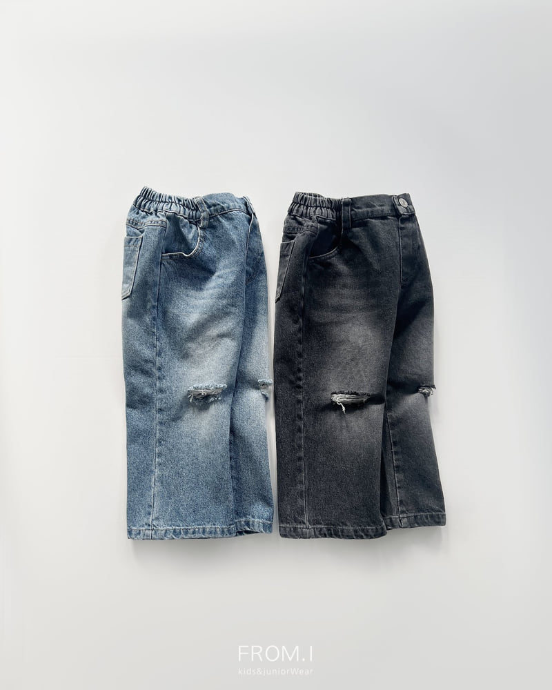 Little Foxx – Damage Denim Pants