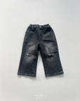 Little Foxx – Damage Denim Pants