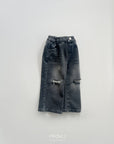 Little Foxx – Damage Denim Pants