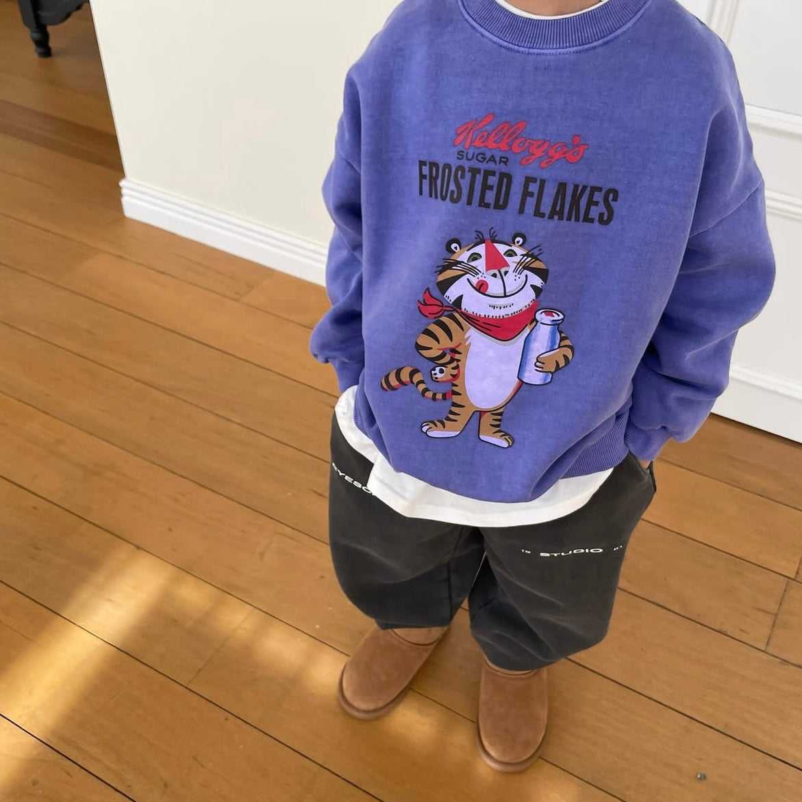 Frosted Flakes Sweatshirt – Kultmotiv für große &amp; kleine Fans