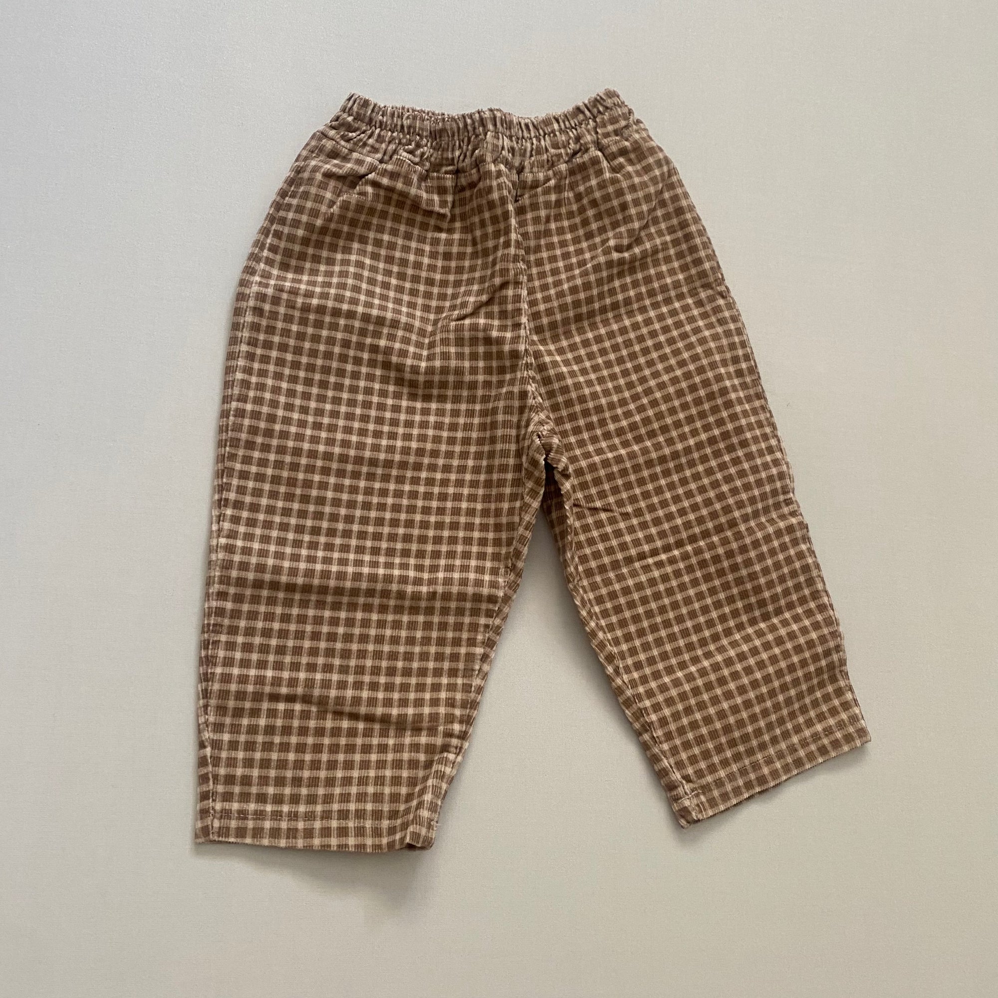 Corduroy Check Pants find Stylish Fashion for Little People- at Little Foxx Concept Store
