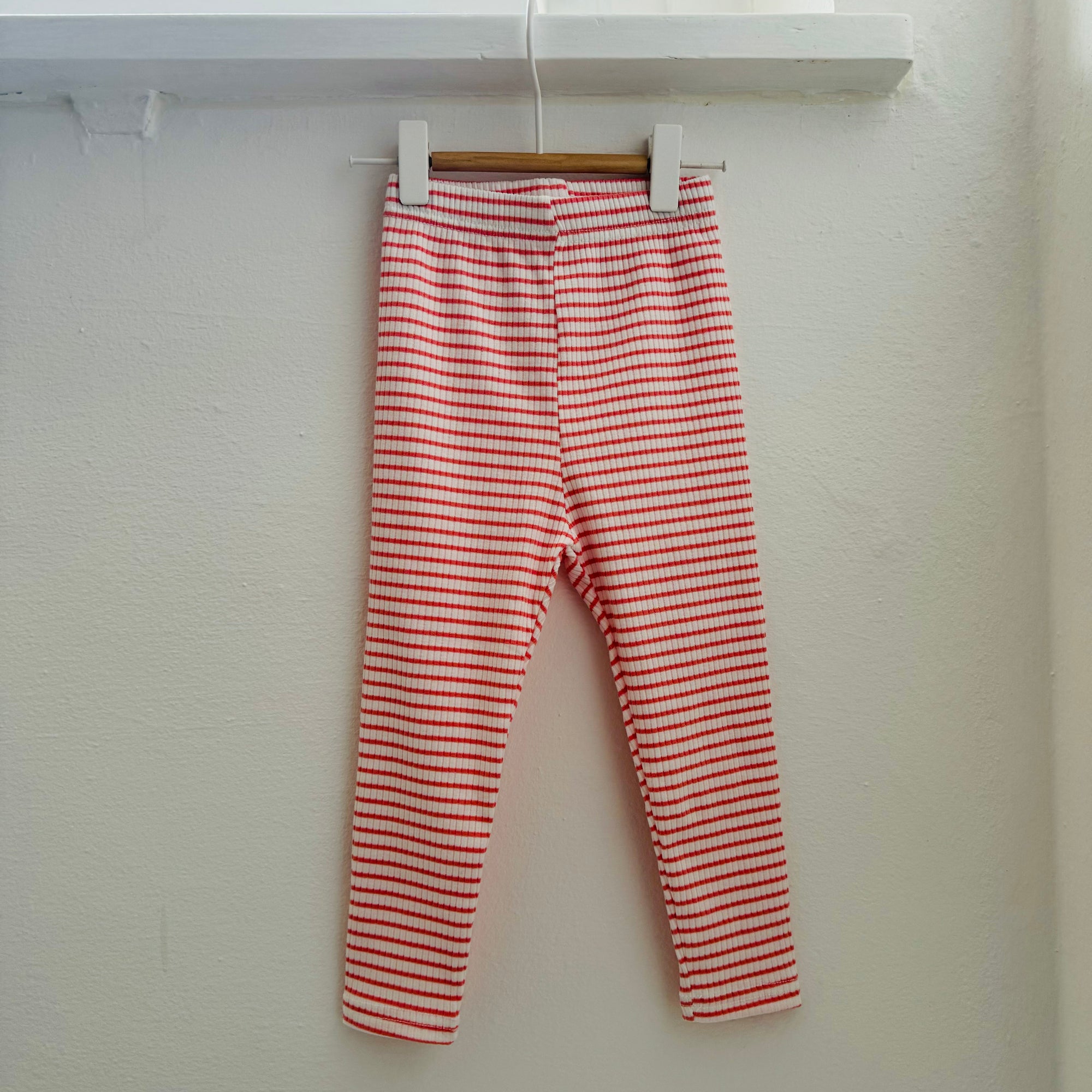 Orange Rib Stripe Leggings find Stylish Fashion for Little People- at Little Foxx Concept Store