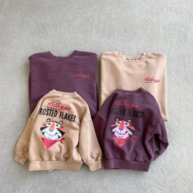 Kellogg Pigment Sweatshirts with Mom