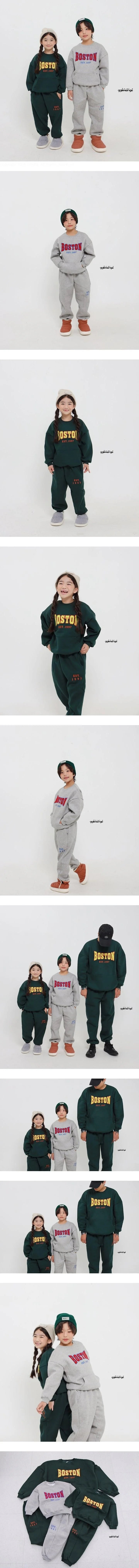 Boston Top &amp; Bottom Set (Fleece) von Ggomenge – alle Detailfotos und Produktinfos