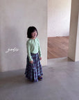 Little Foxx – Check Long Skirt