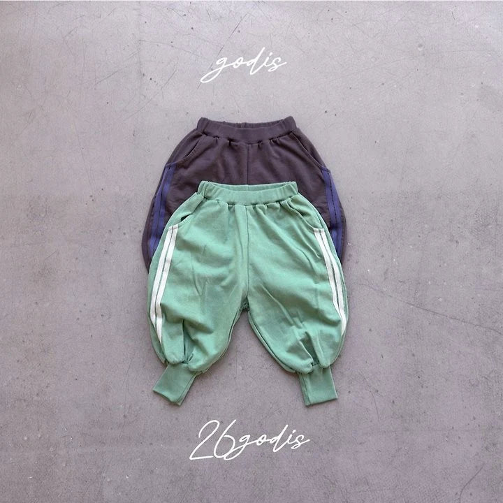 Little Foxx – Ribbed Two-Line Pants