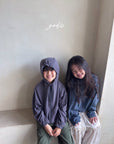 Little Foxx – Striped Hooded Zip-Up