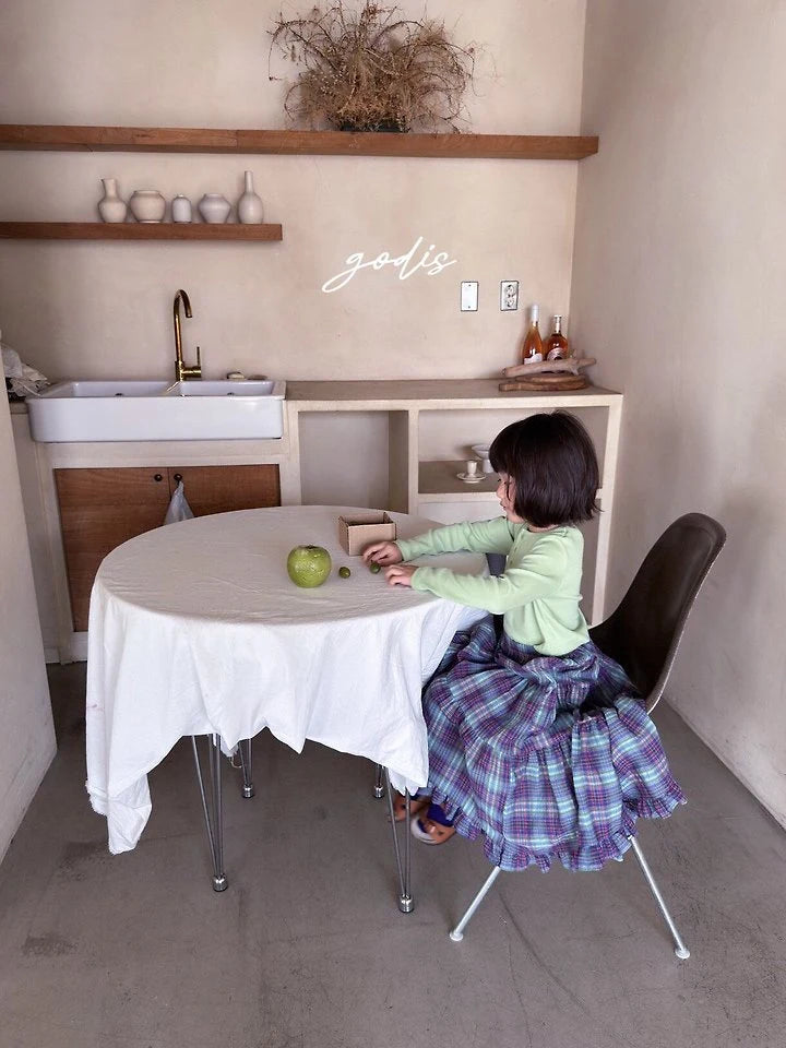 Little Foxx – Check Long Skirt