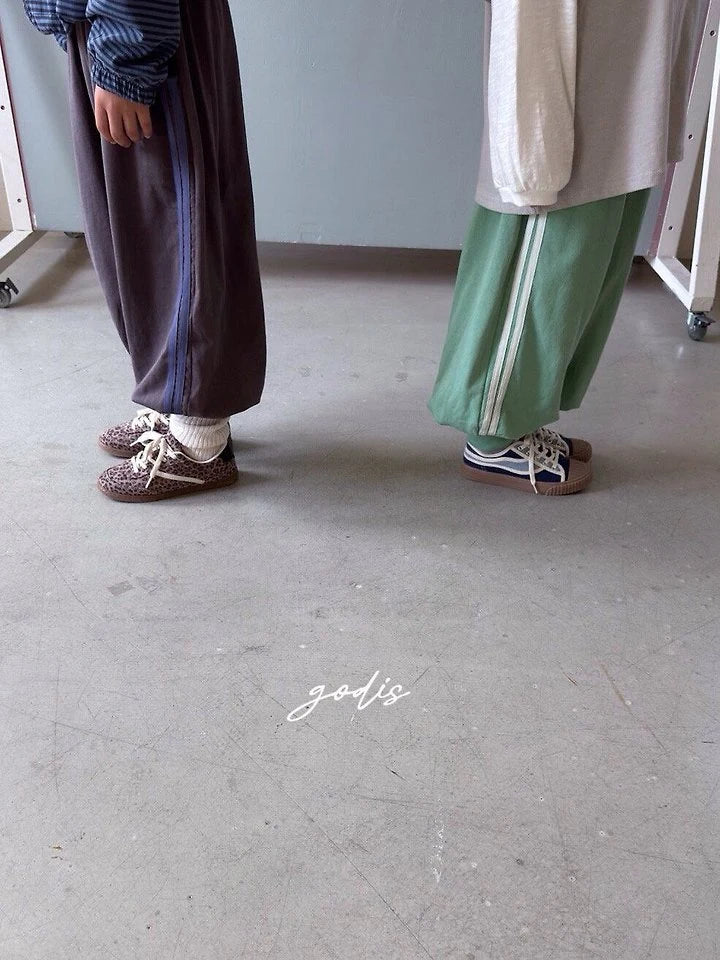 Little Foxx – Ribbed Two-Line Pants