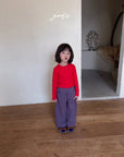 Little Foxx – Button Ribbed Tee