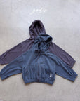 Little Foxx – Striped Hooded Zip-Up