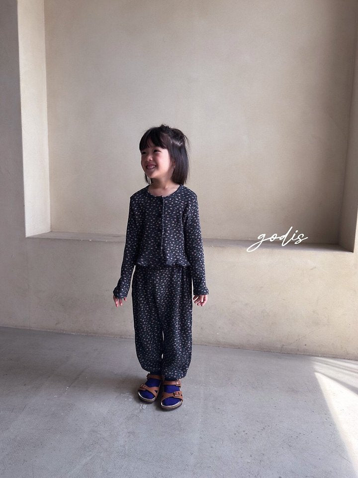 Little Foxx – Waffle Frill Cardigan