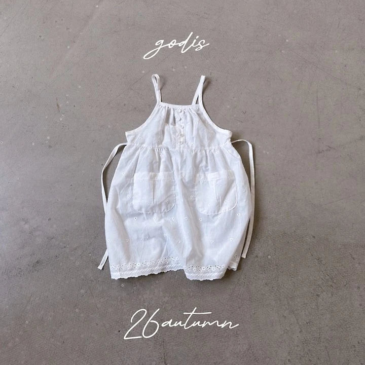 Little Foxx – Embroidery Button One-Piece