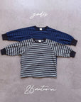 Little Foxx – Striped Raglan Tee