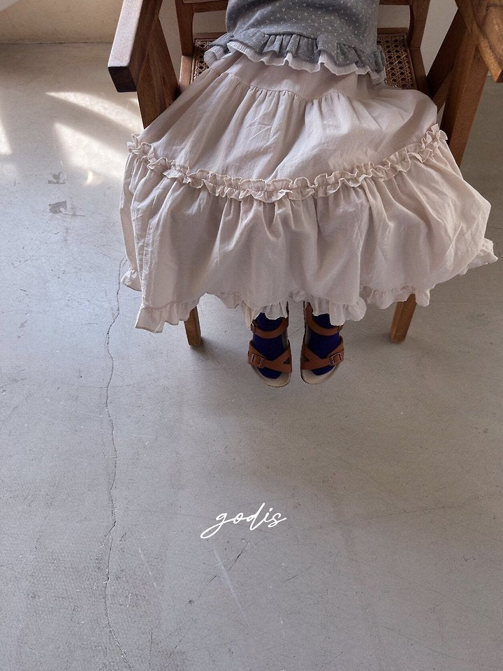 Little Foxx – Frill Long Skirt