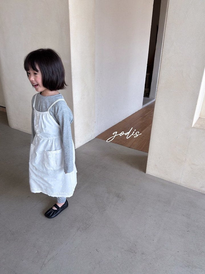Little Foxx – Embroidery Button One-Piece