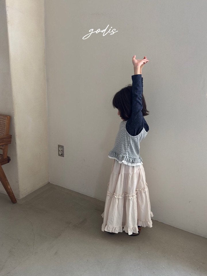Little Foxx – Frill Long Skirt