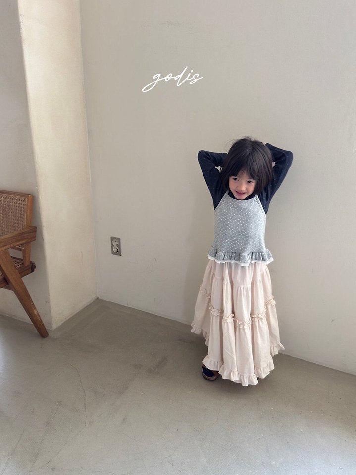 Little Foxx – Frill Long Skirt