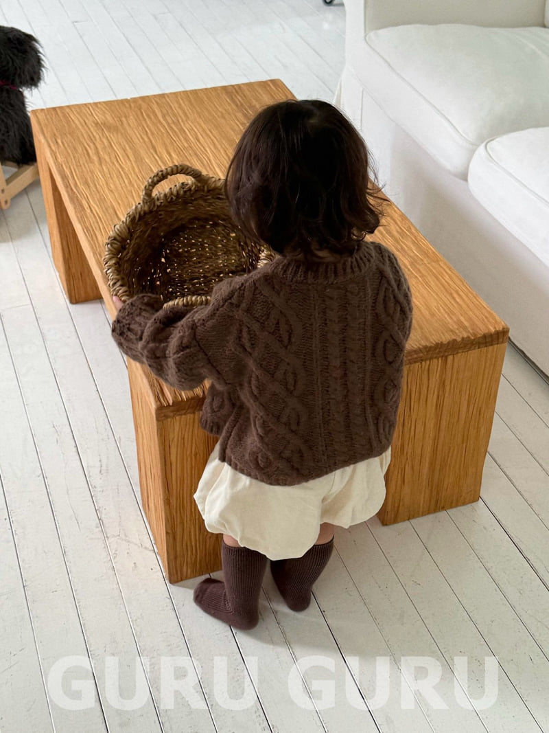 Little Foxx – Twist Knit Cardigan