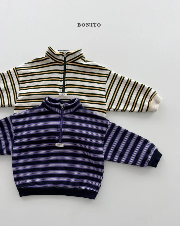 Joy Stripe Half-Zip1_byLittleFox_jetztvorbestellen