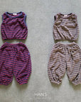 Little Foxx – Terry Stripe Pants