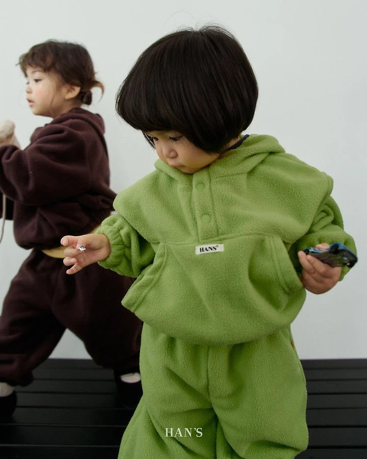 Little Foxx – Fleece Pocket Zip-up