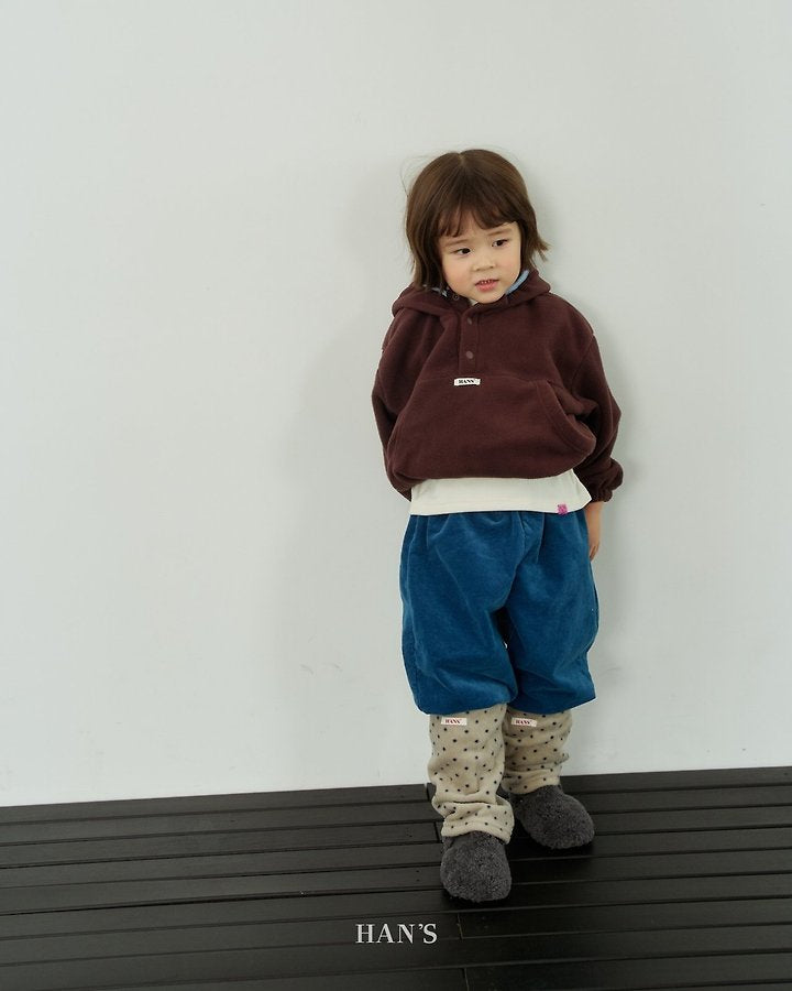 Little Foxx – Daily Fleeced Half Mock Neck Tee