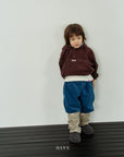Little Foxx – Daily Fleeced Half Mock Neck Tee