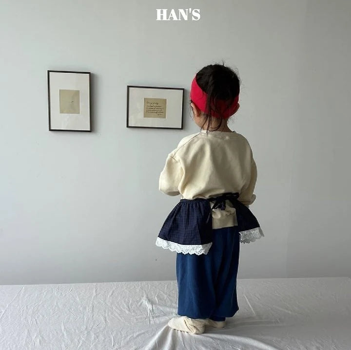 Little Foxx – Layered Check Apron
