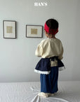 Little Foxx – Layered Check Apron