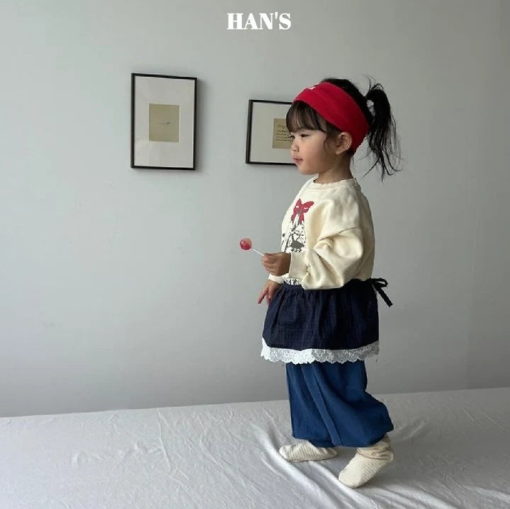 Little Foxx – Layered Check Apron