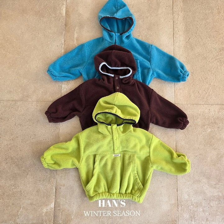 Little Foxx – Fleece Pocket Zip-up
