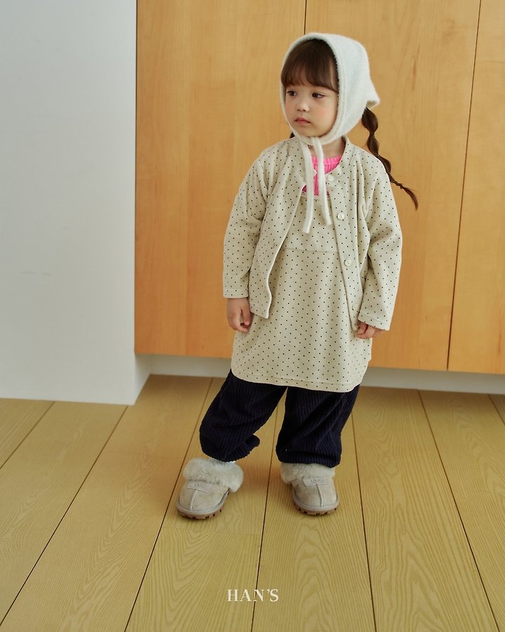 Little Foxx – Velvet Dot Cardigan