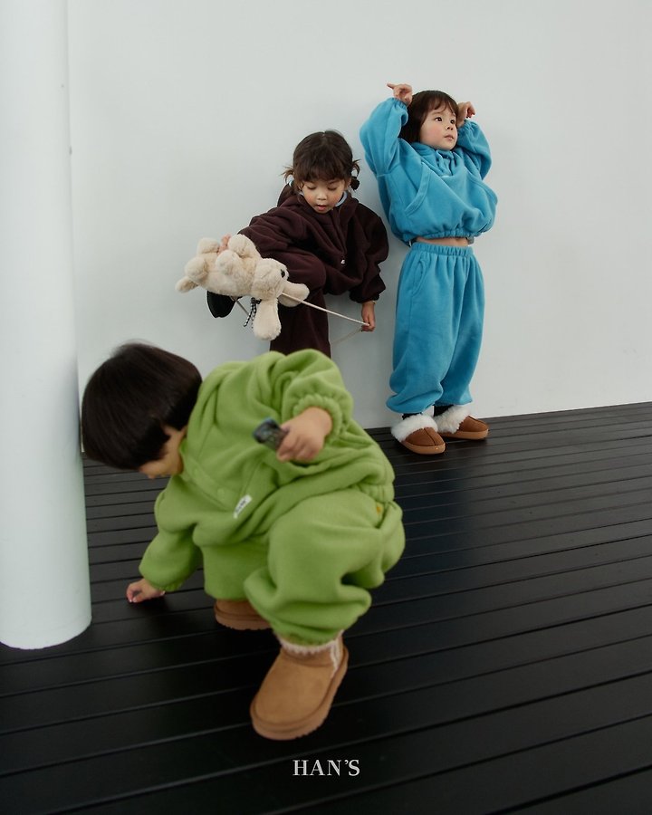 Little Foxx – Fleece Pocket Zip-up